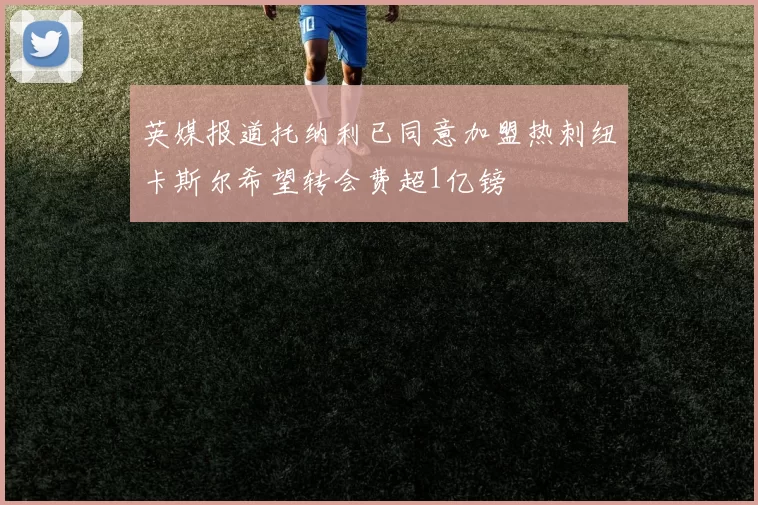 英媒报道托纳利已同意加盟热刺纽卡斯尔希望转会费超1亿镑